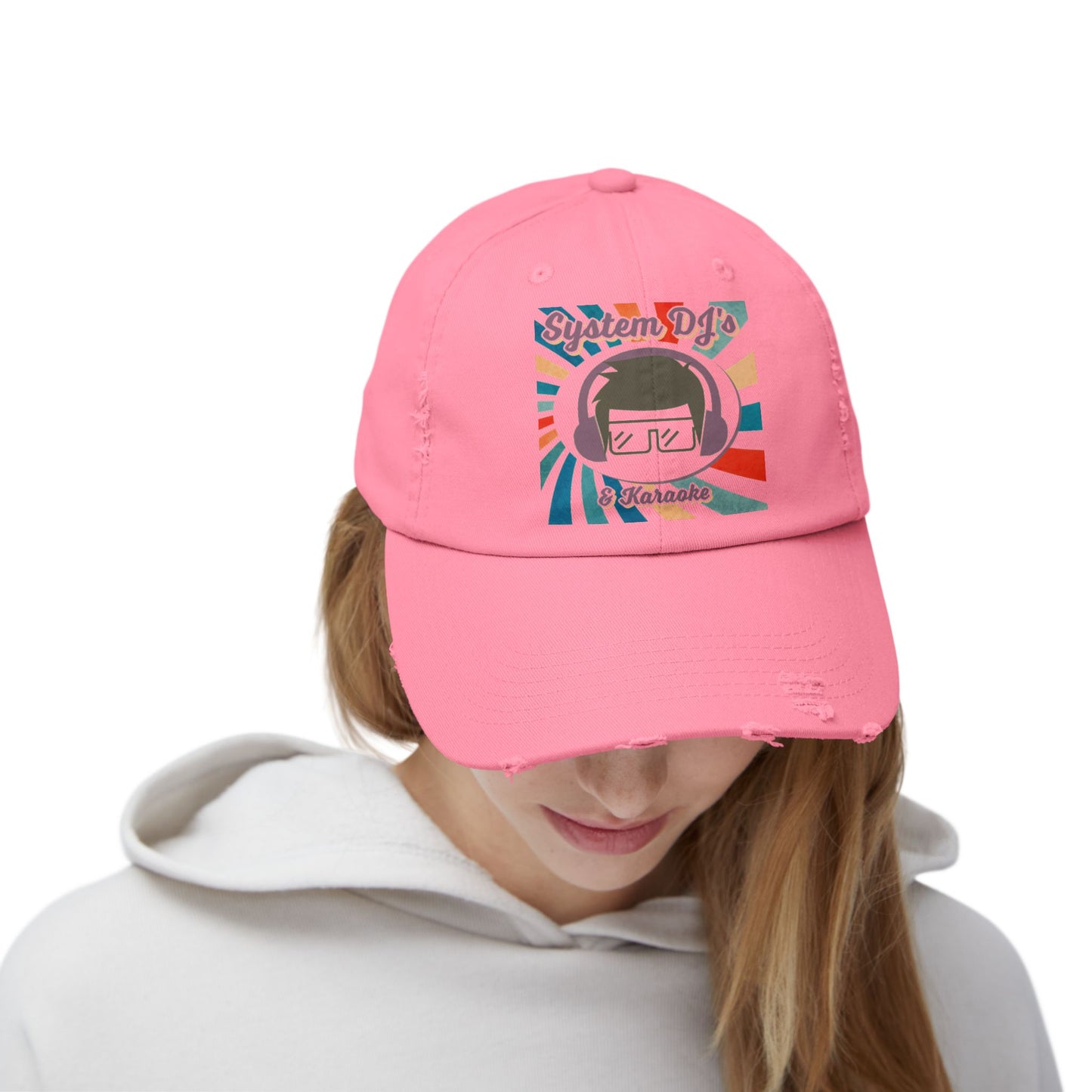 System DJs - Unisex Distressed Cap