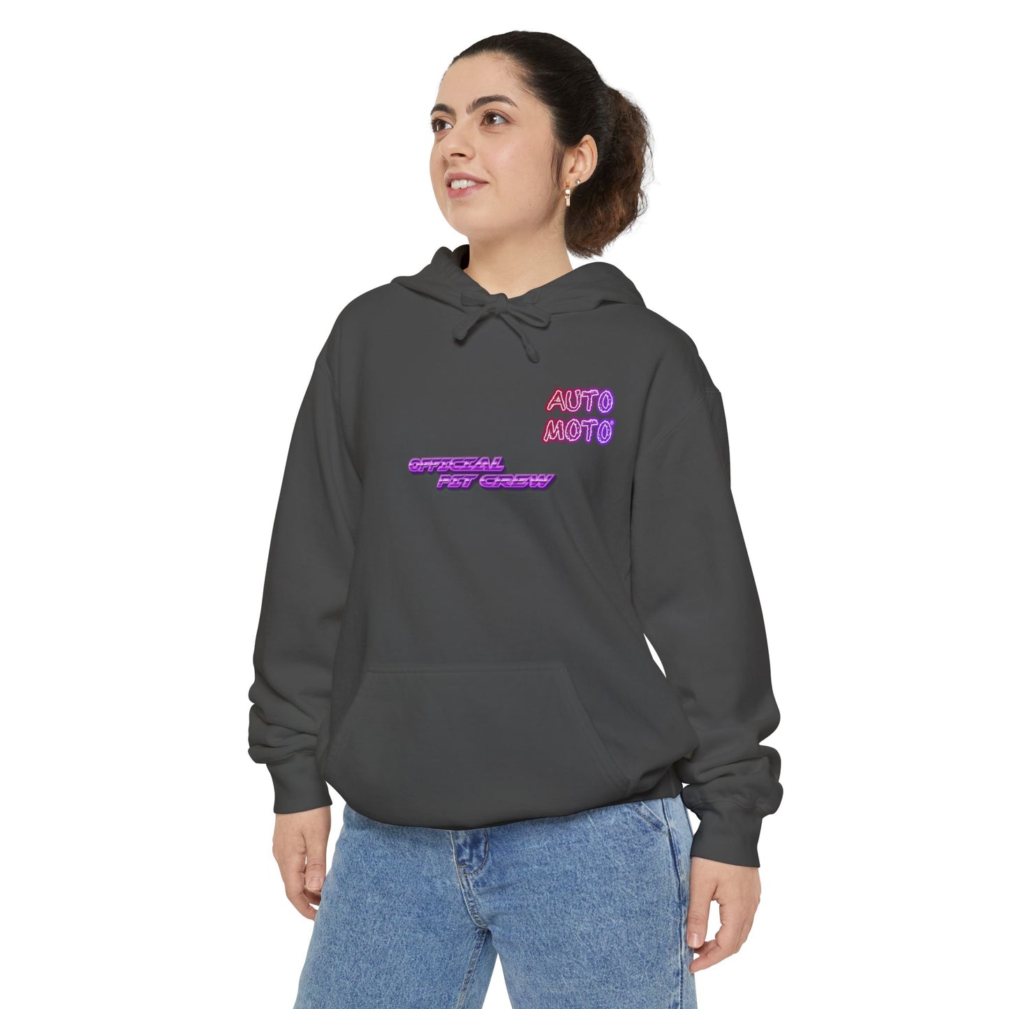 AUTO MOTO Racing Team Unisex Garment-Dyed Hoodie