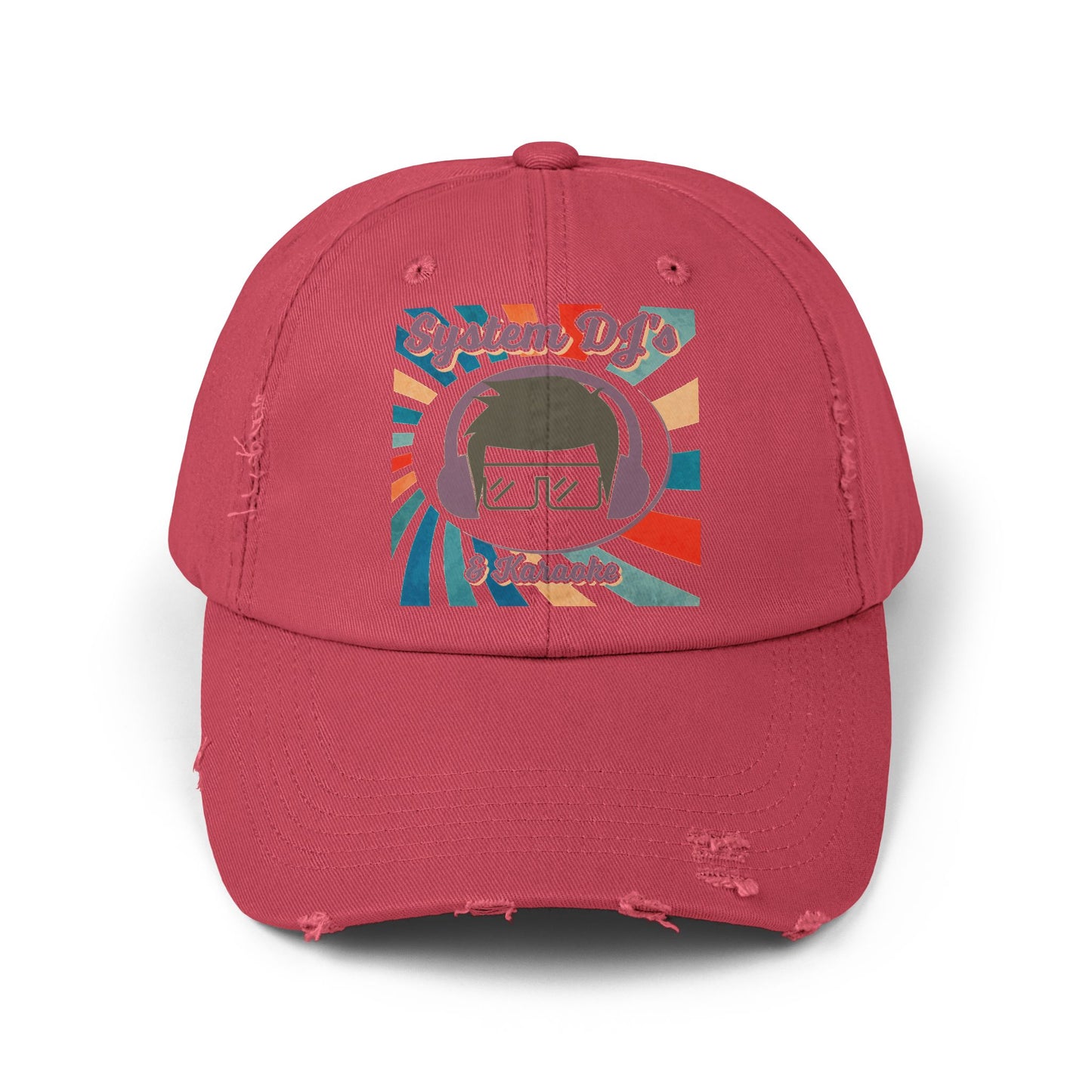System DJs - Unisex Distressed Cap