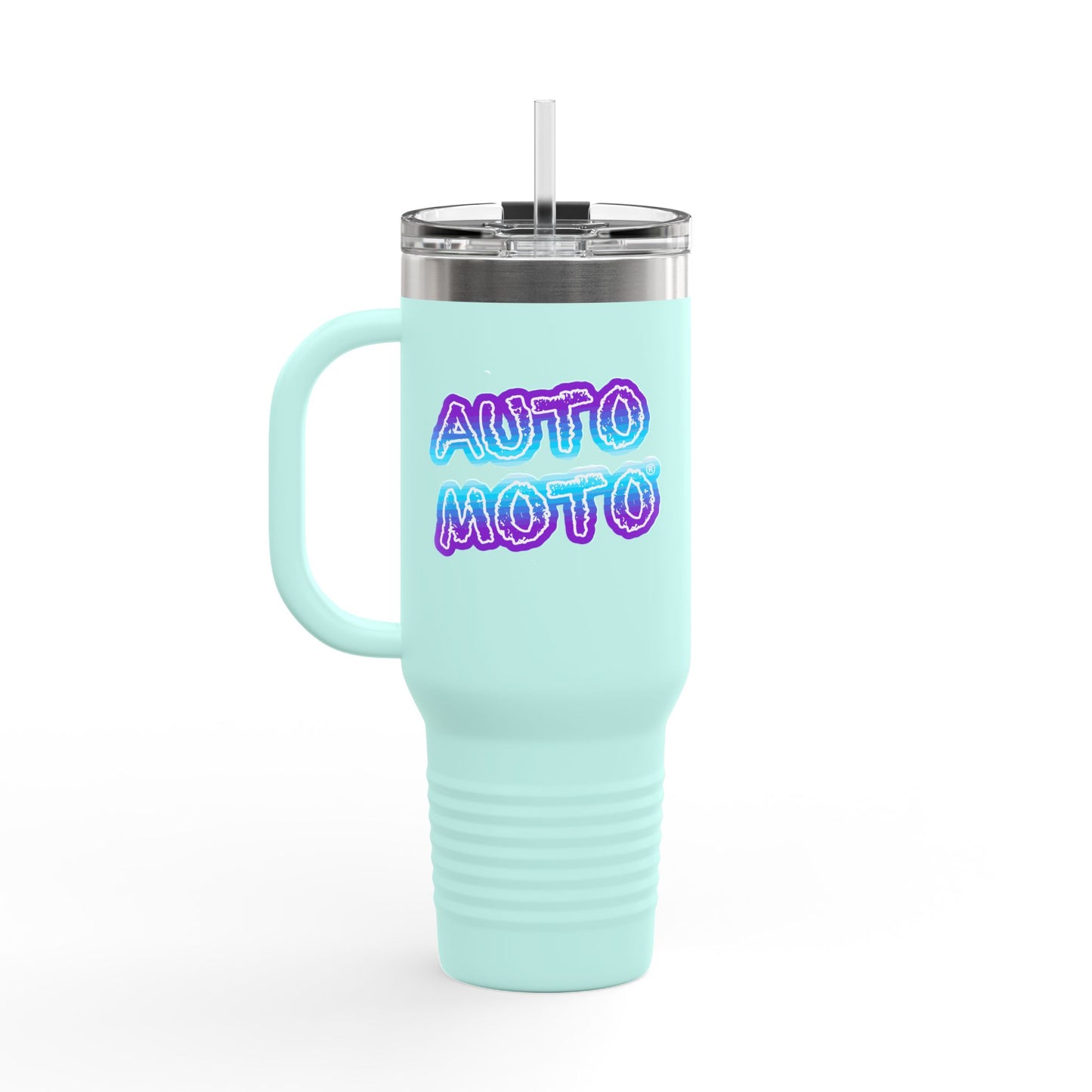 AUTO MOTO - Racing Team Insulated Travel Mug, 40oz