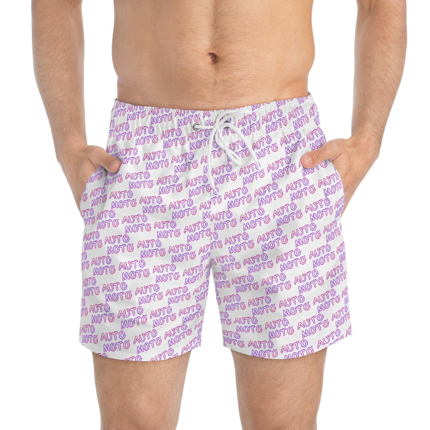 AUTO MOTO - Logo Men's Swim Trunks