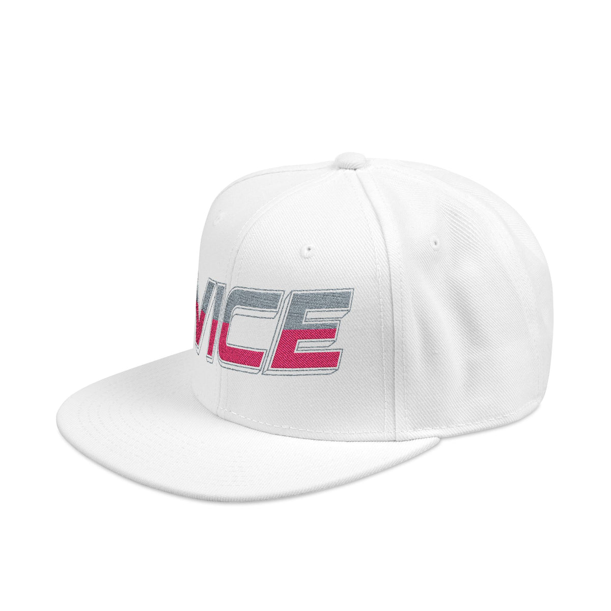 VICE Soundworks - White Snapback Hat VICE | Embroidered Cap