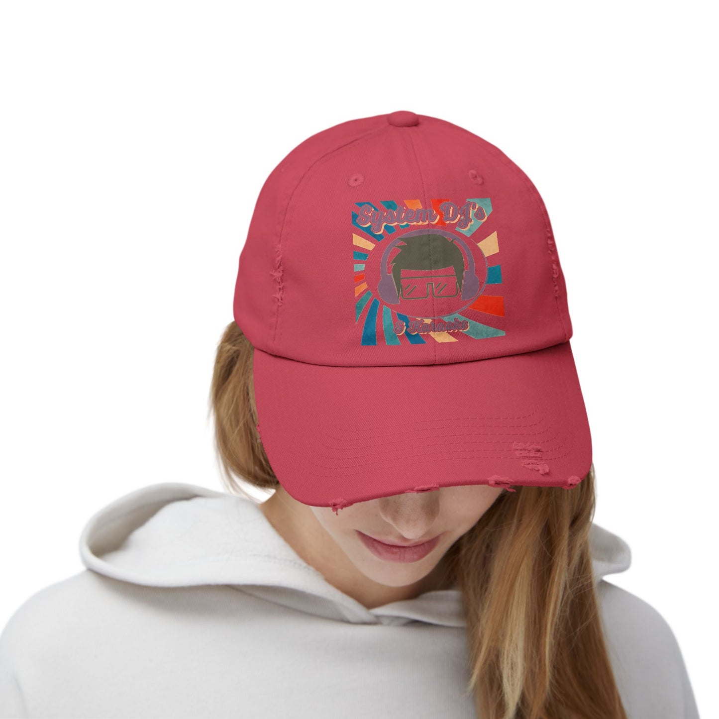 System DJs - Unisex Distressed Cap