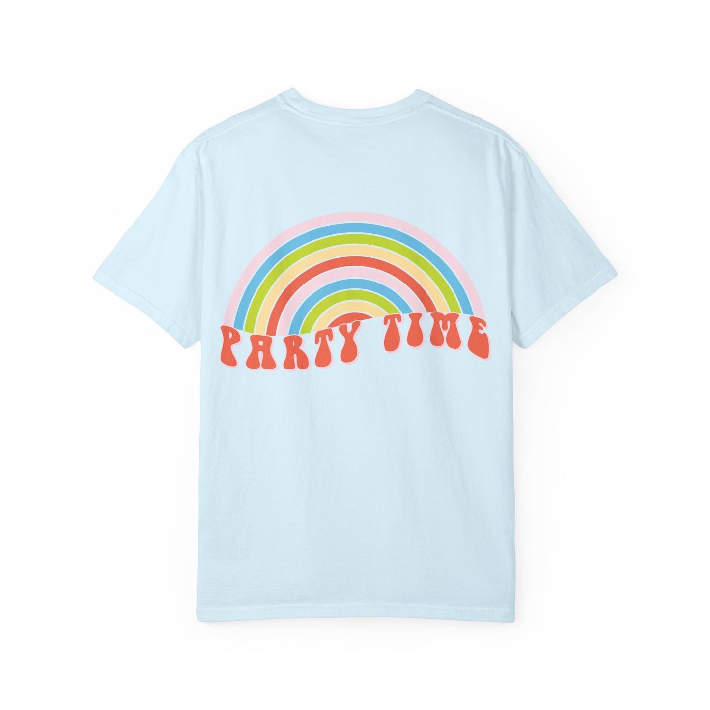 System DJ's - Party Time Unisex Garment Dyed T-Shirt