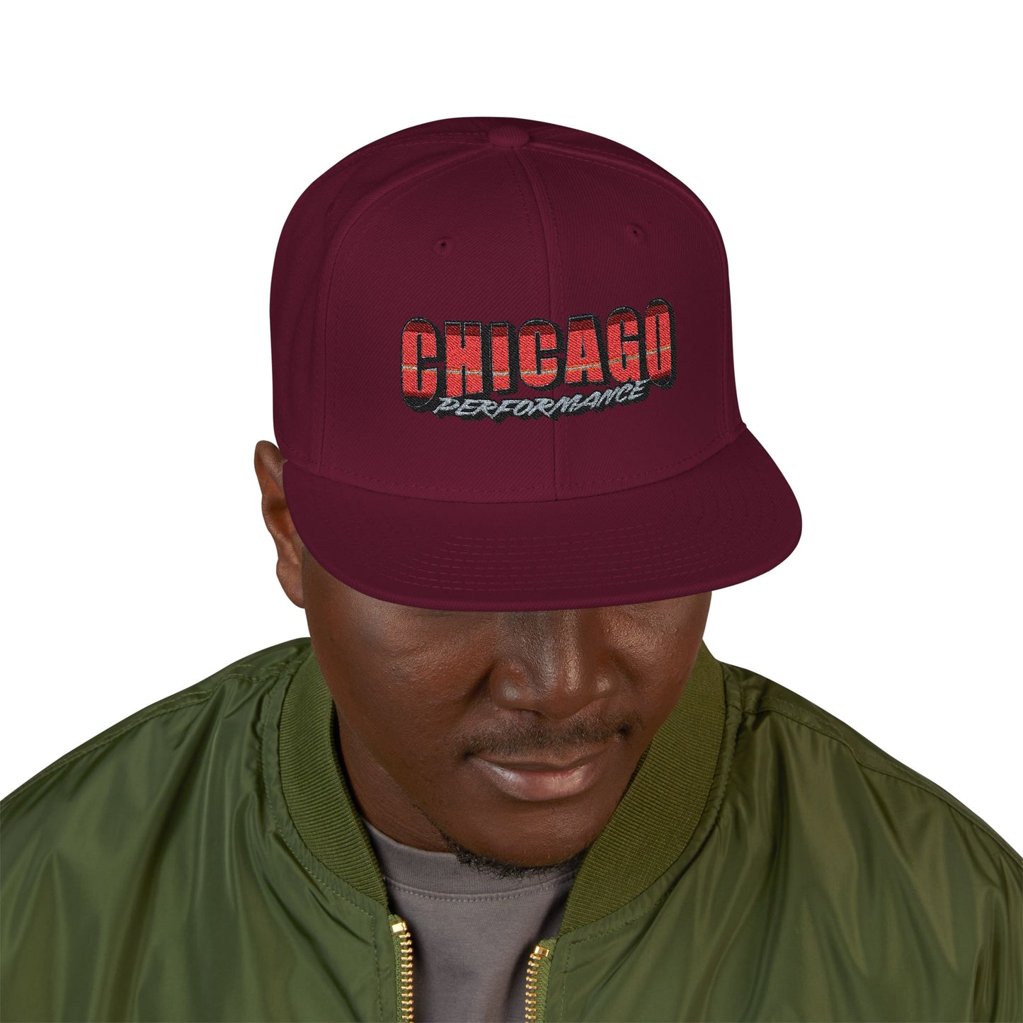 Chicago Performance Snapback (Embroidered)
