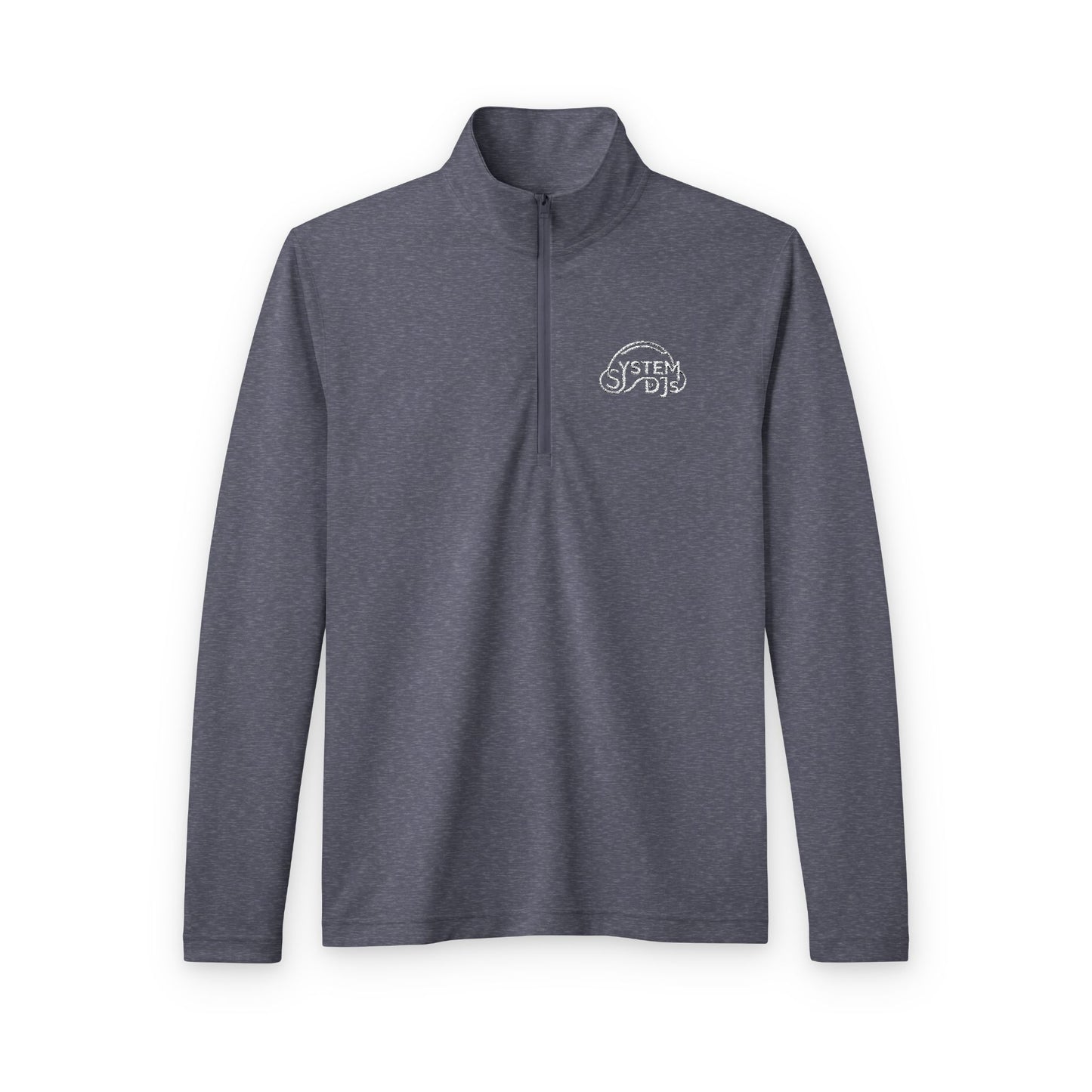 System DJs- Tri-Blend Wicking Quarter-Zip Pullover