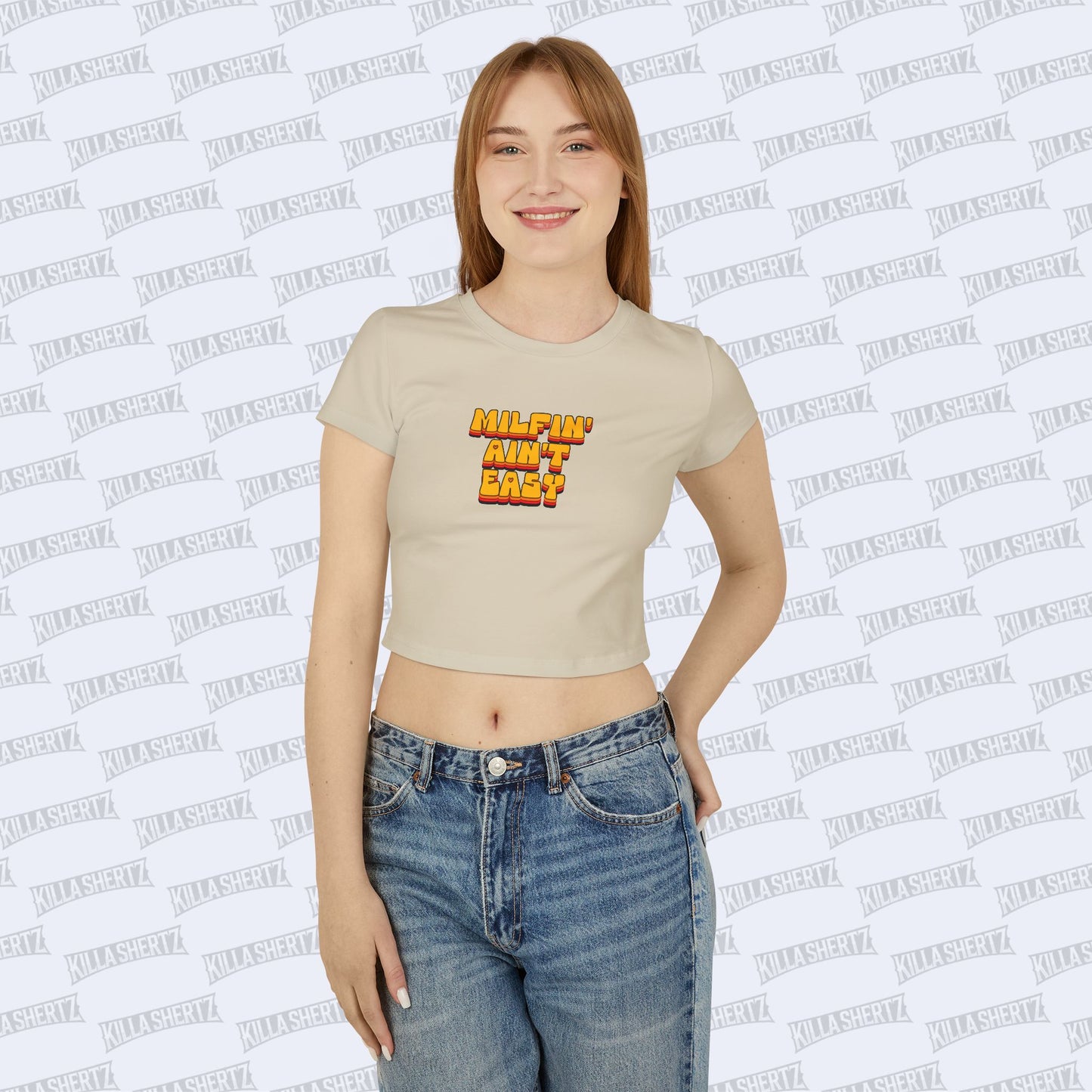 Killa Shertz - Milfin' Ain't Easy Women's Baby Tee