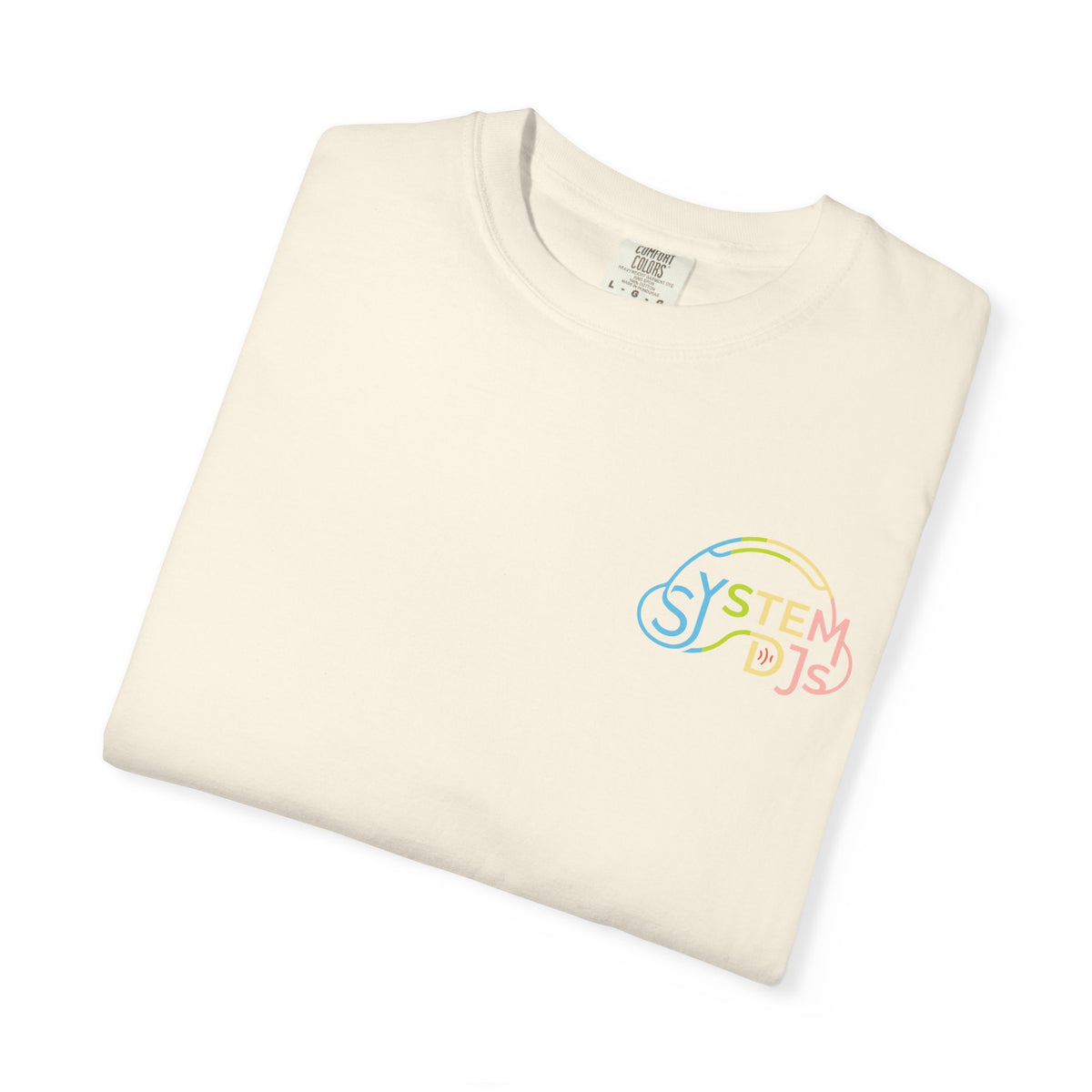 System DJ's Disco Ball Unisex Garment Dyed T-Shirt