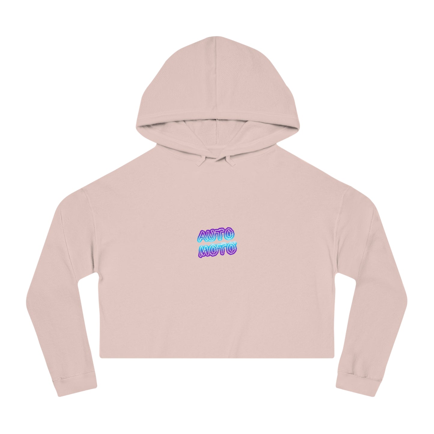 AUTO MOTO - Racing Team Logo - Women’s Cropped Hooded Sweatshirt