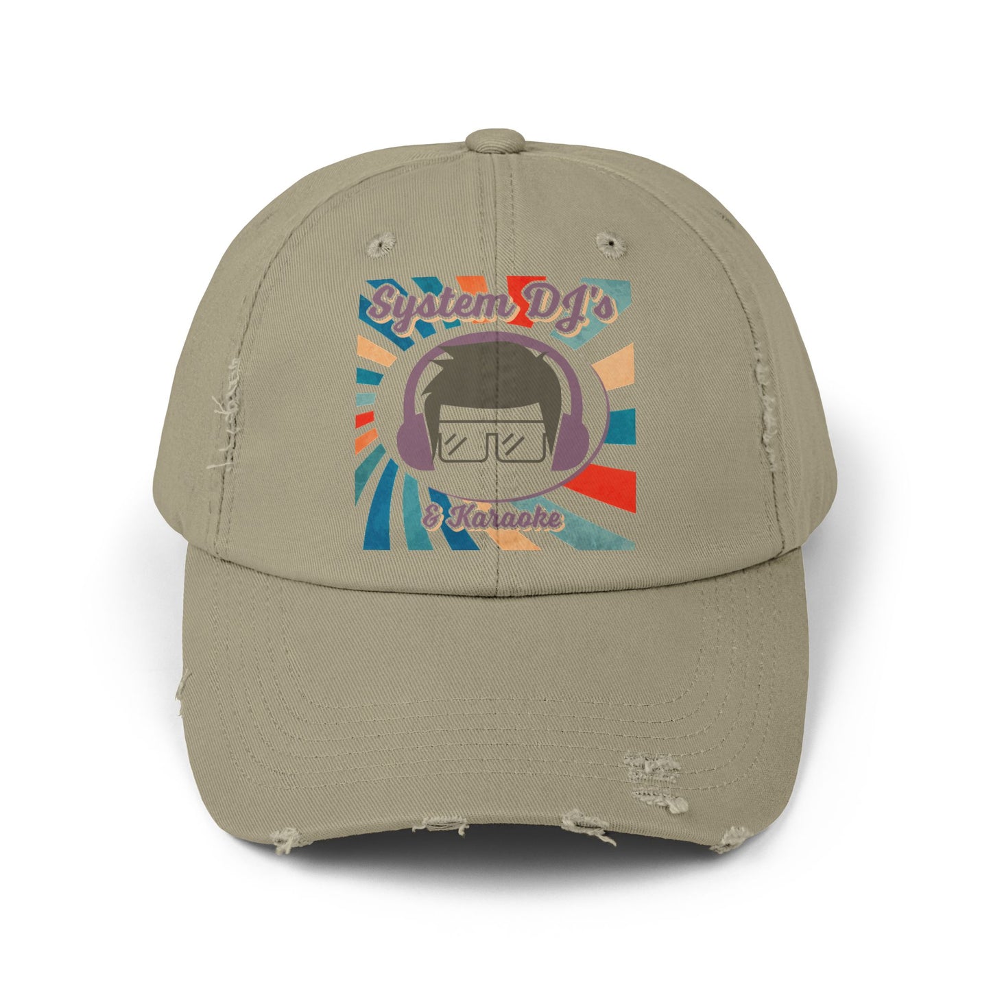 System DJs - Unisex Distressed Cap