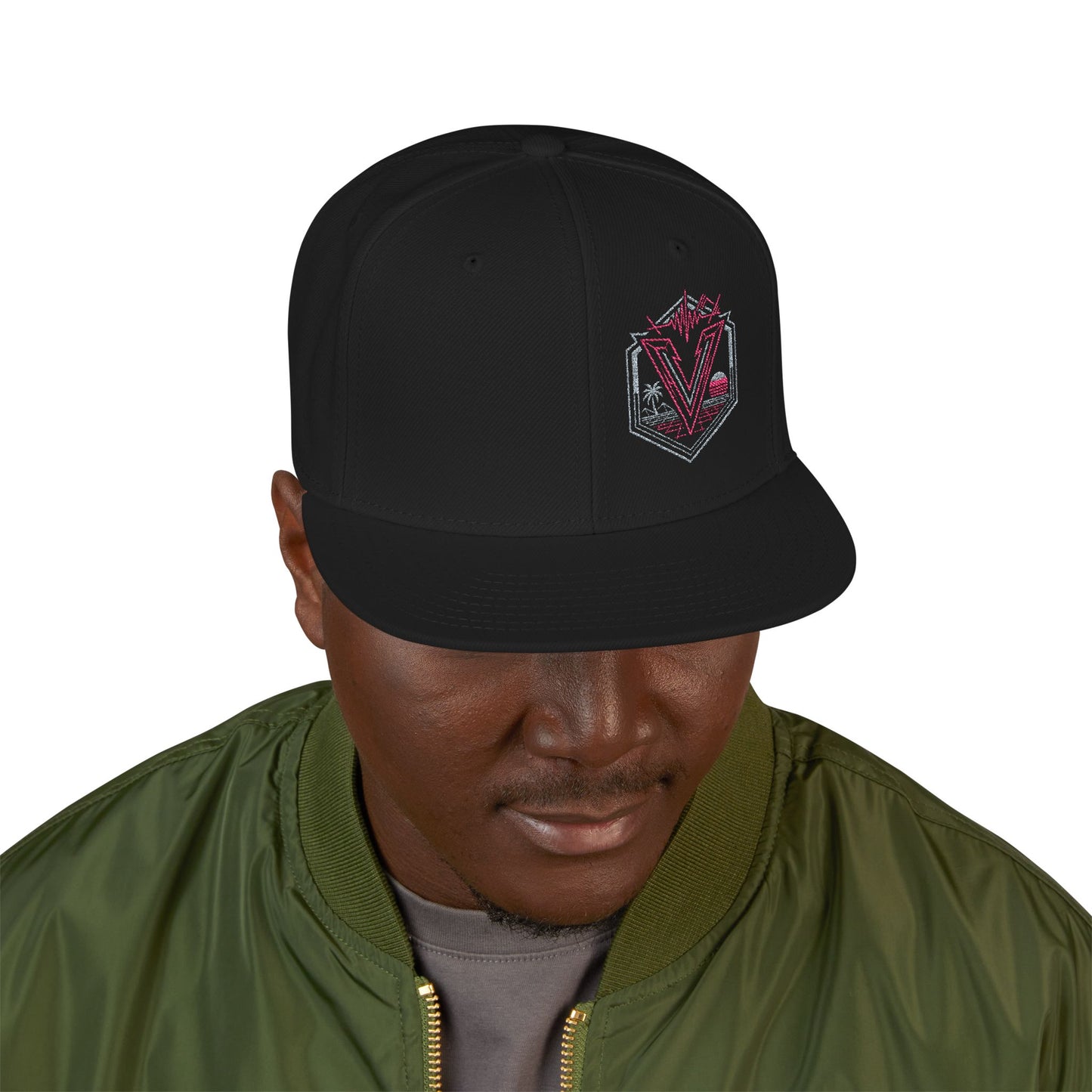 VICE Soundworks - Black Snapback Hat | Embroidered Cap