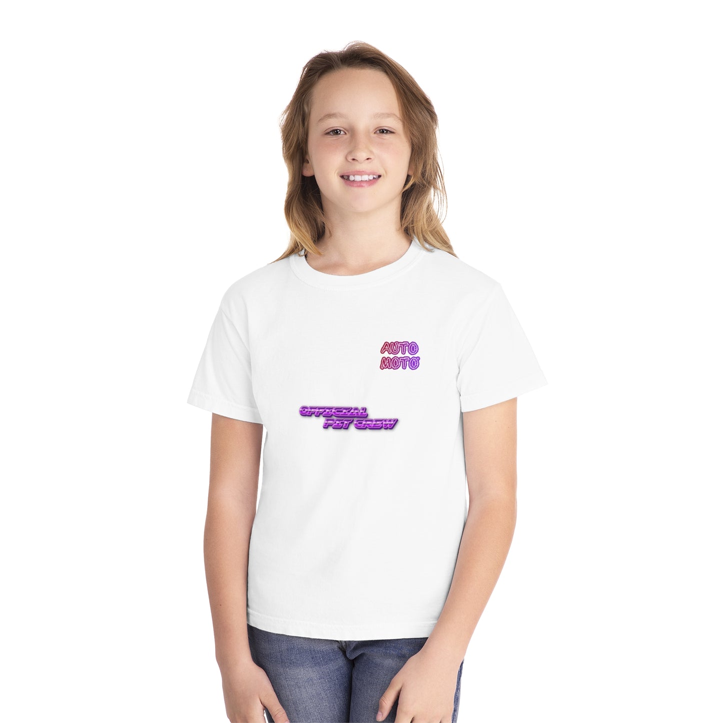 AUTO MOTO Racing Team Youth Mid-Weight Tee