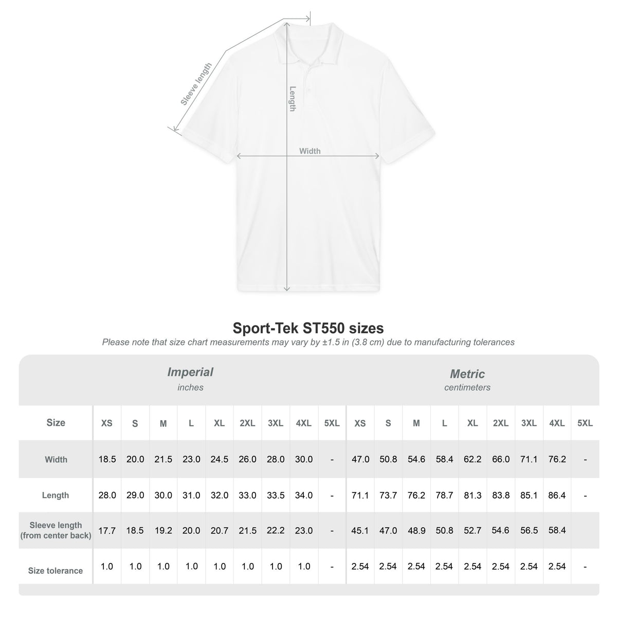 System DJs - Sport Polo Gold Embroidered Logo