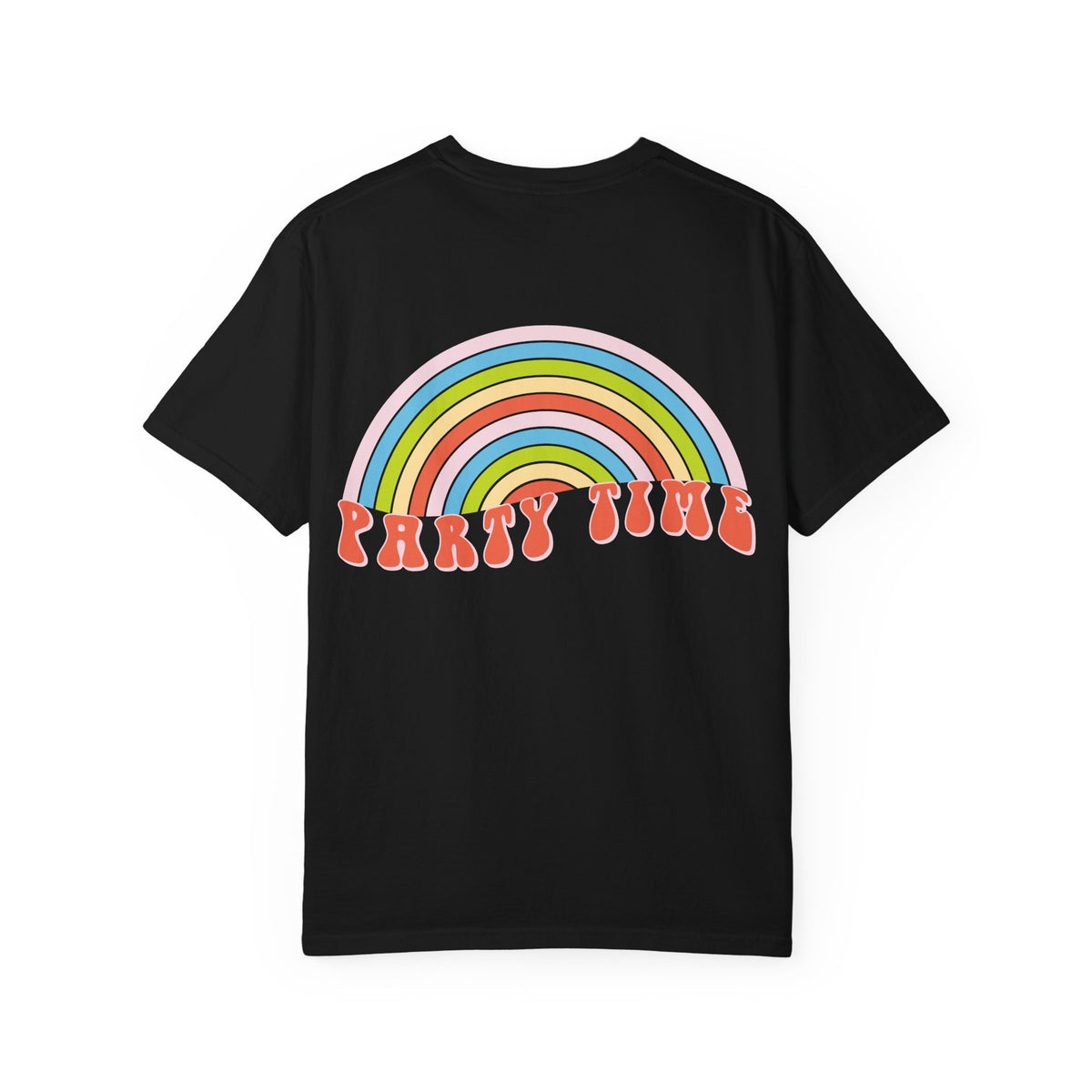 System DJ's - Party Time Unisex Garment Dyed T-Shirt