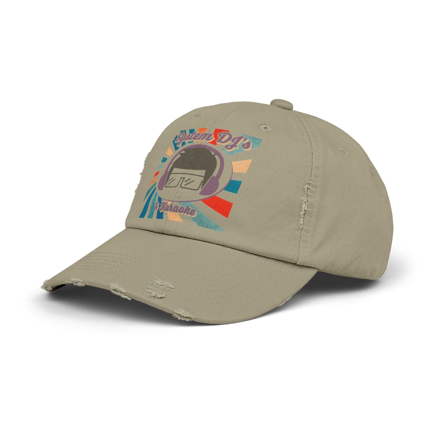 System DJs - Unisex Distressed Cap