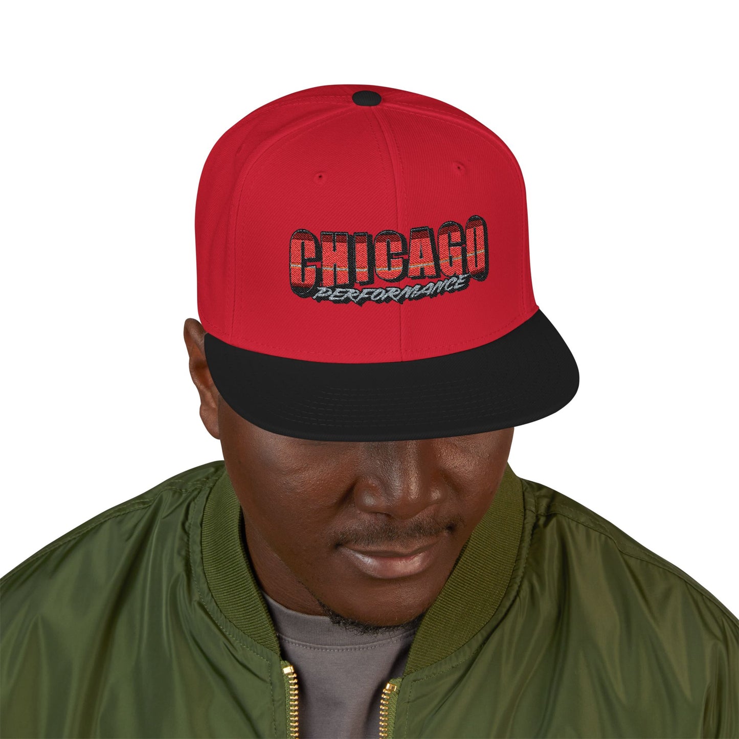 Chicago Performance Snapback (Embroidered)