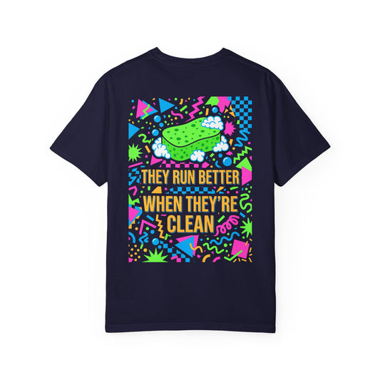 AUTO MOTO - 90's TRBWTC Unisex Garment-Dyed T-shirt