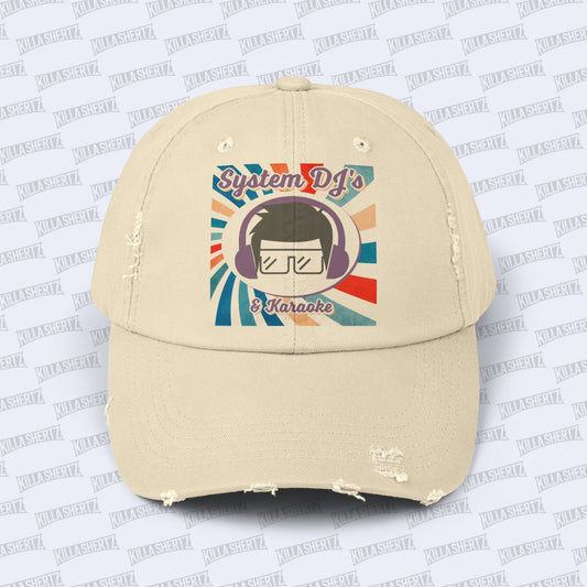 System DJs - Unisex Distressed Cap