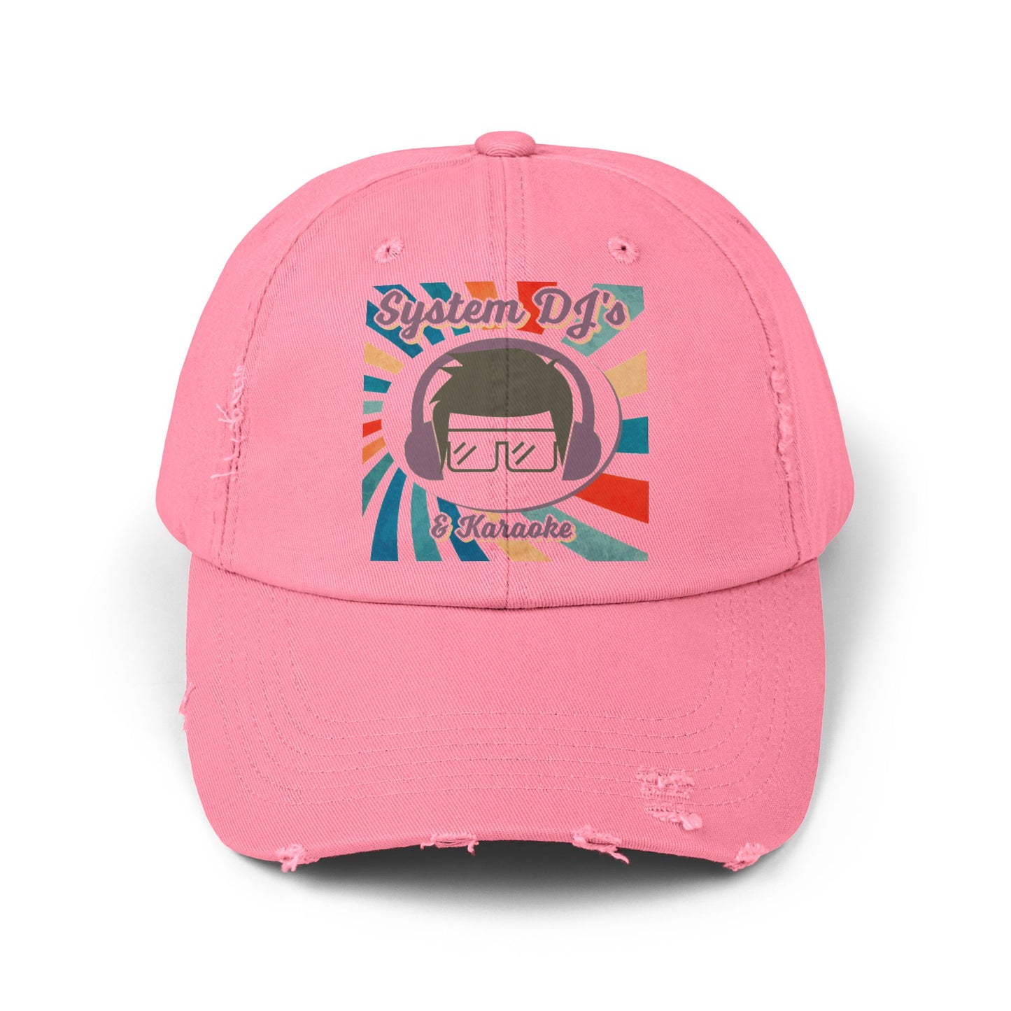 System DJs - Unisex Distressed Cap