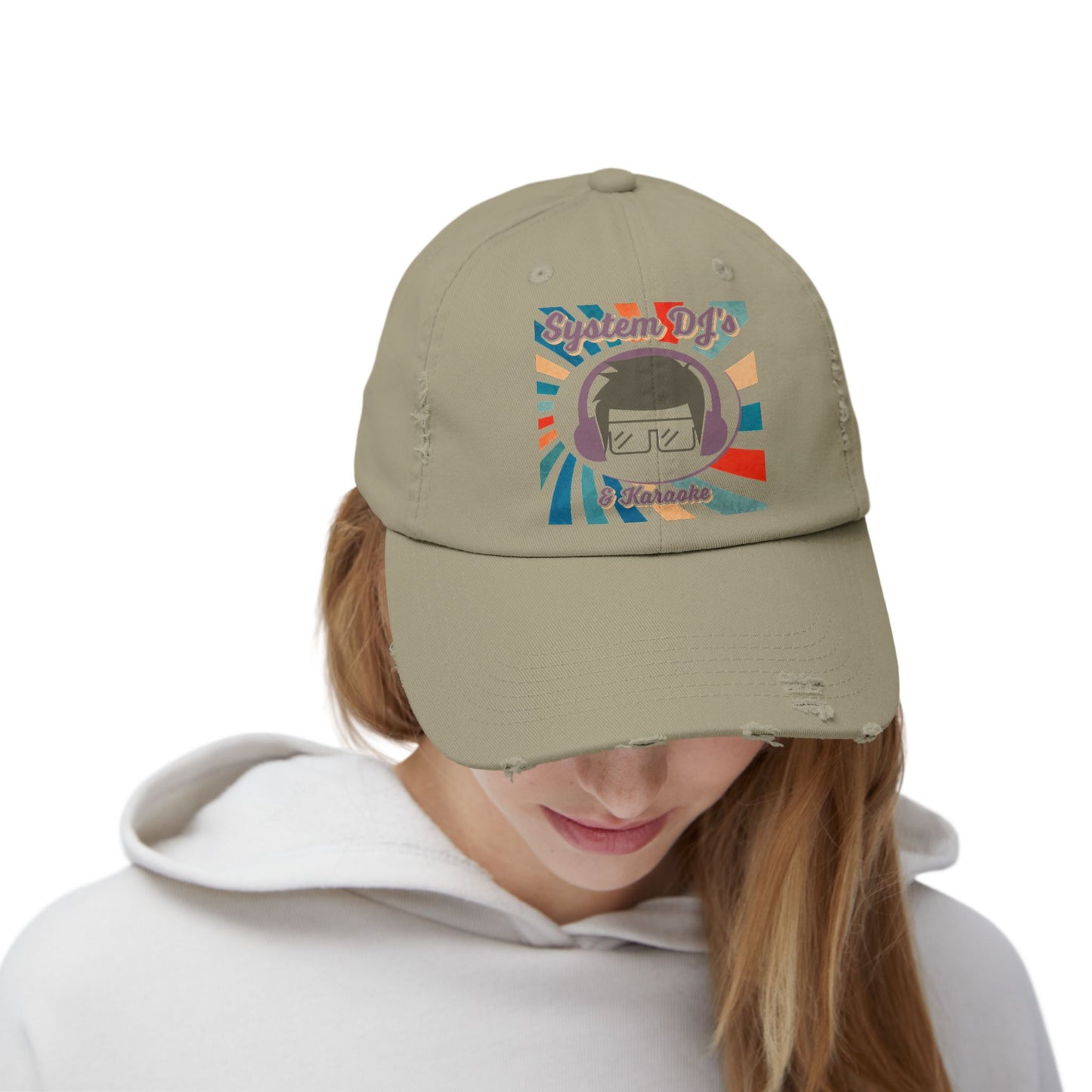 System DJs - Unisex Distressed Cap