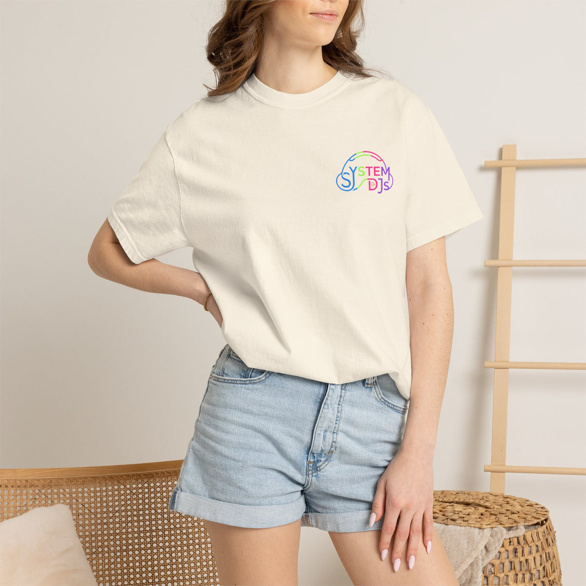 System DJ's - Played Loud Unisex Garment Dyed T-Shirt