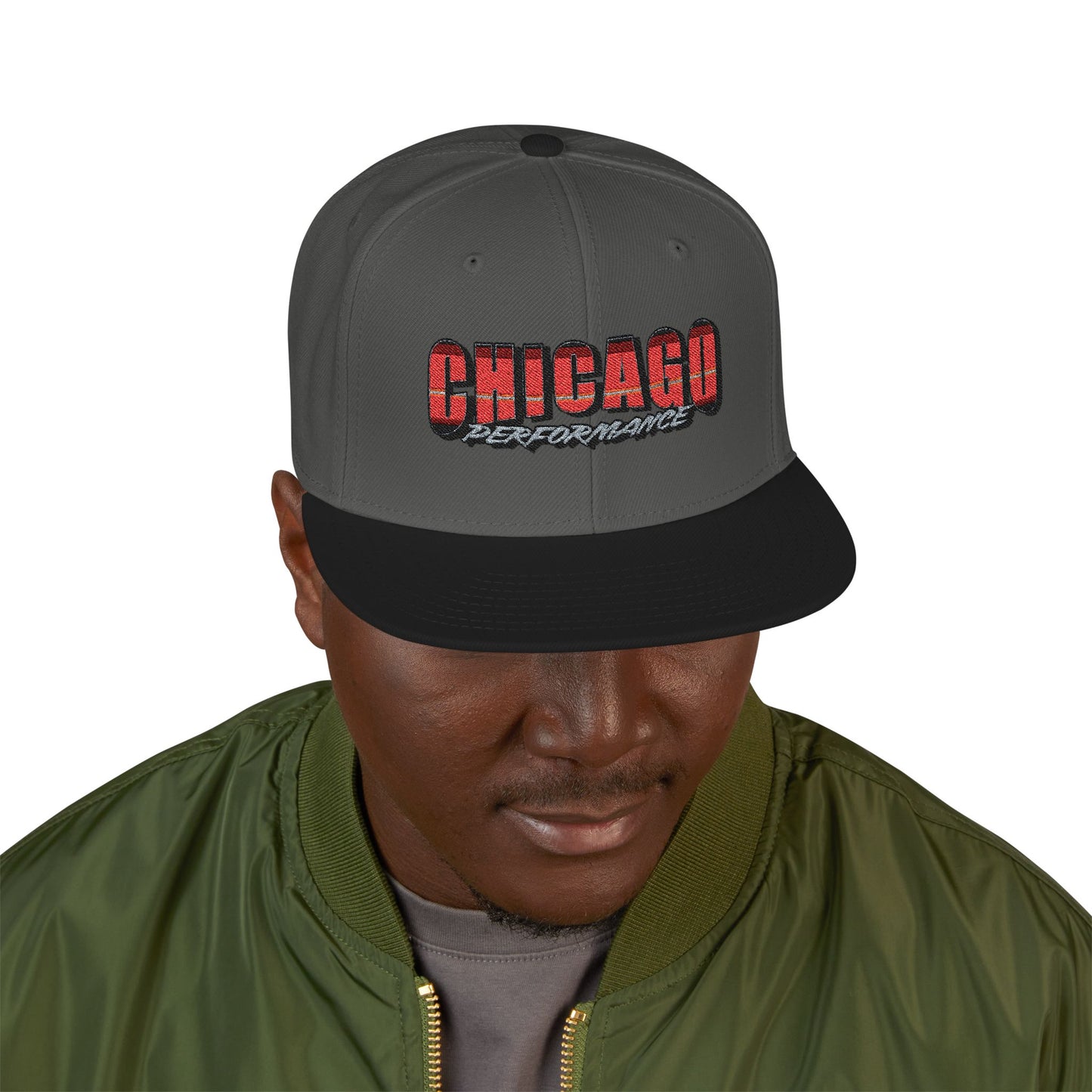 Chicago Performance Snapback (Embroidered)