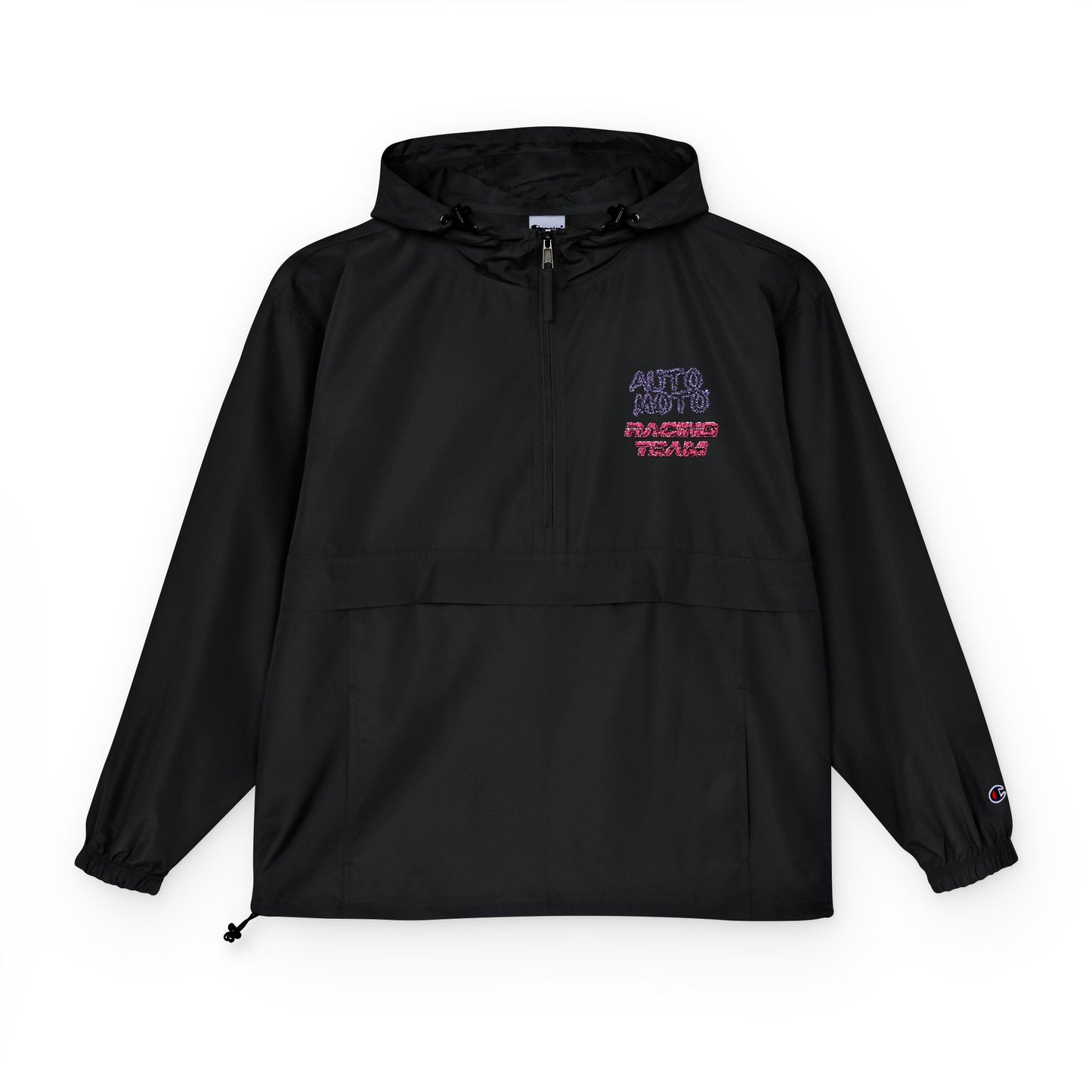 AUTO MOTO - Racing Team Logo Champion Packable Anorak Jacket