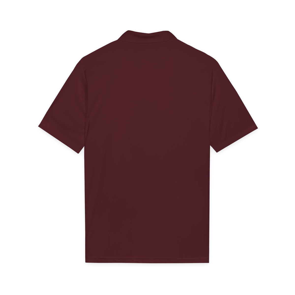 System DJs - Sport Polo White Embroidered Logo