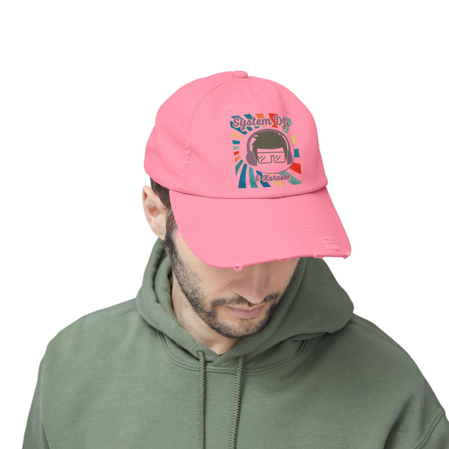 System DJs - Unisex Distressed Cap
