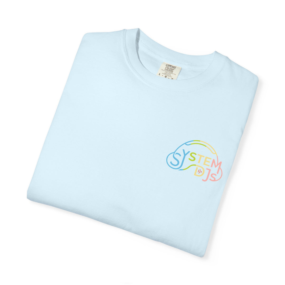 System DJ's - Behind the Booth Unisex Garment Dyed T-Shirt