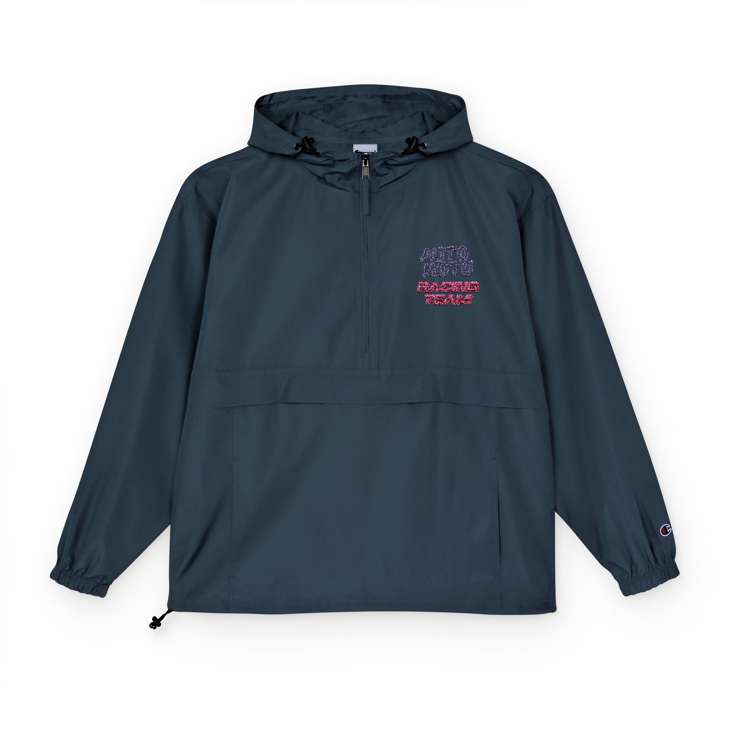 AUTO MOTO - Racing Team Logo Champion Packable Anorak Jacket