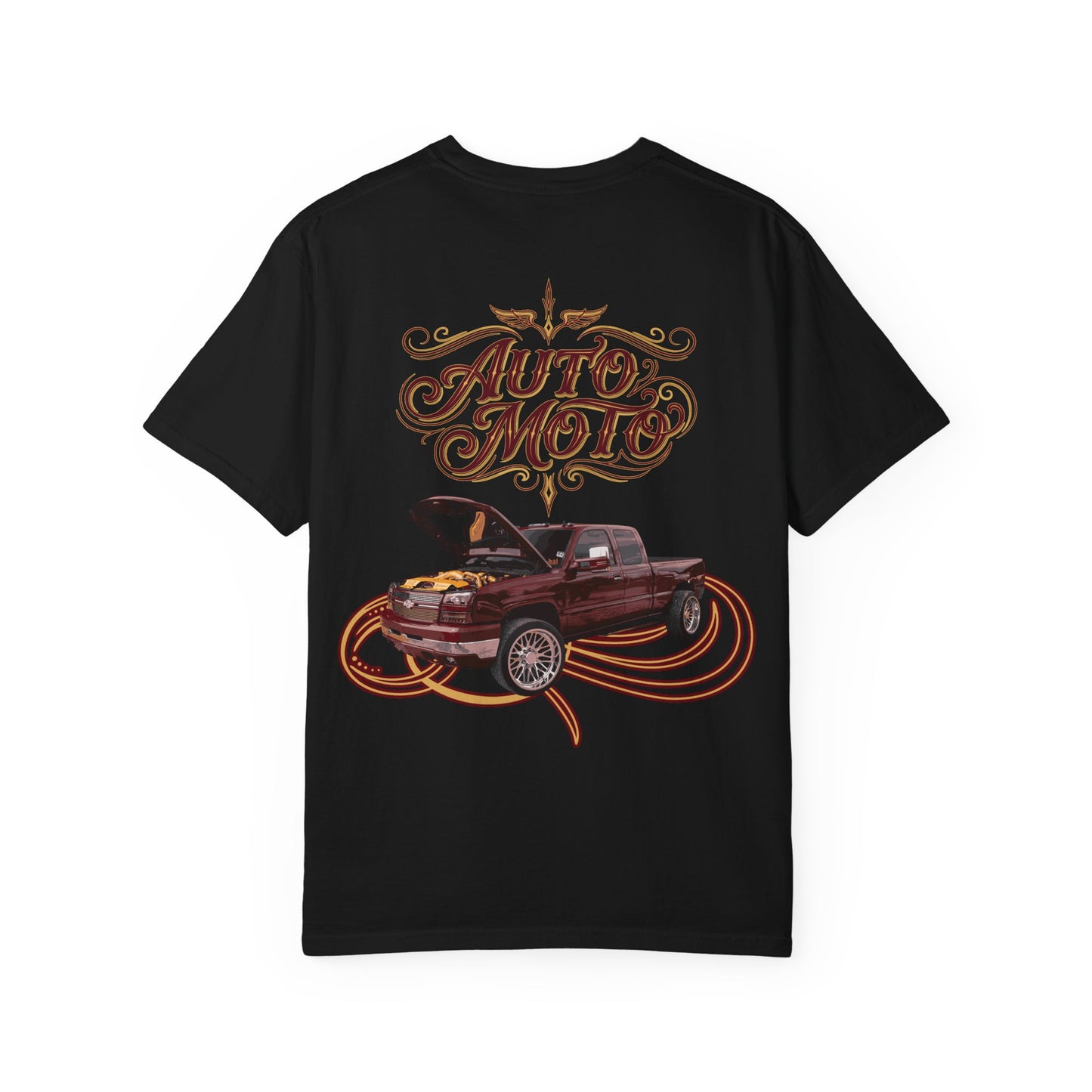 AUTO MOTO - Unisex Garment-Dyed T-shirt