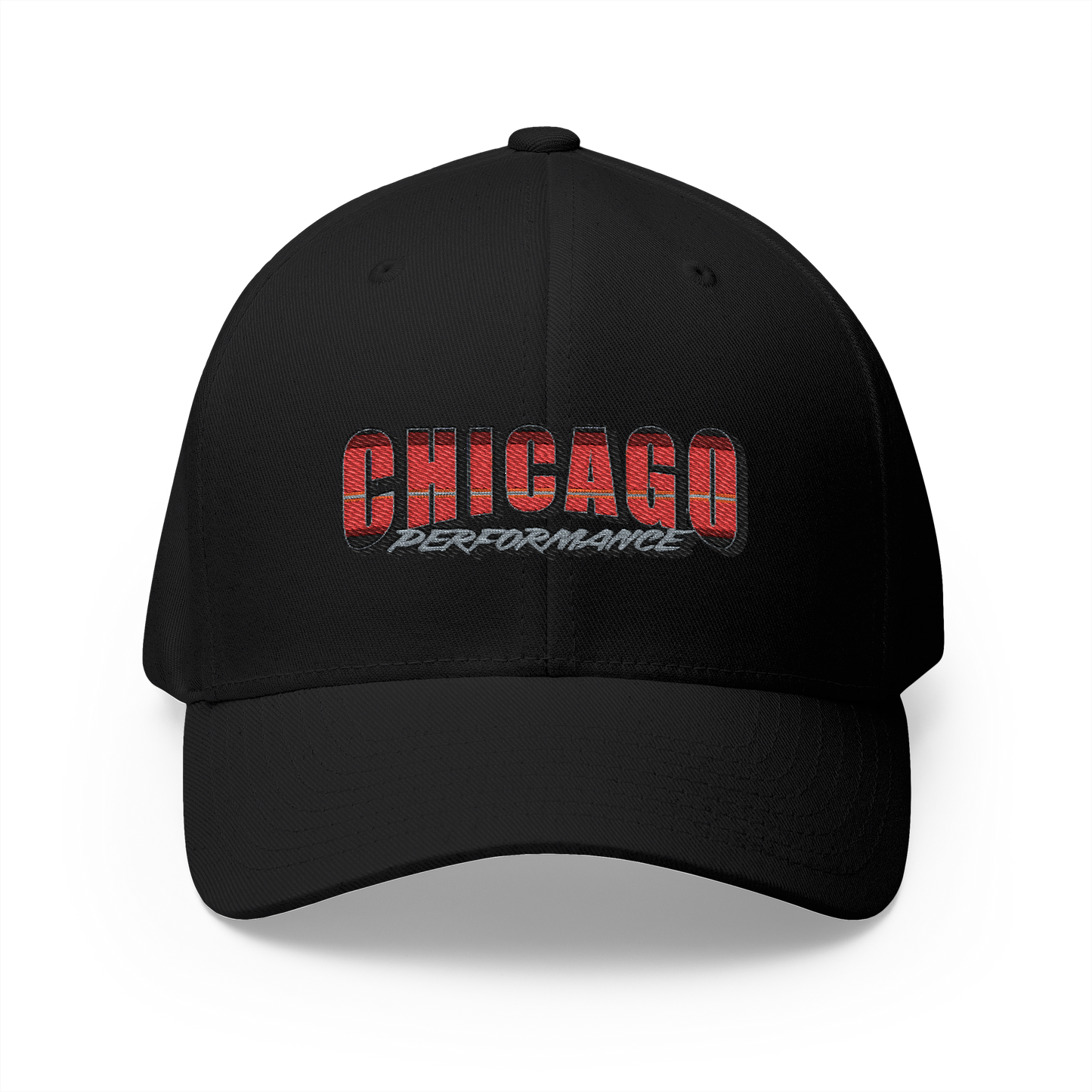 Chicago Performance Closed-Back Structured Cap (Embroidered)