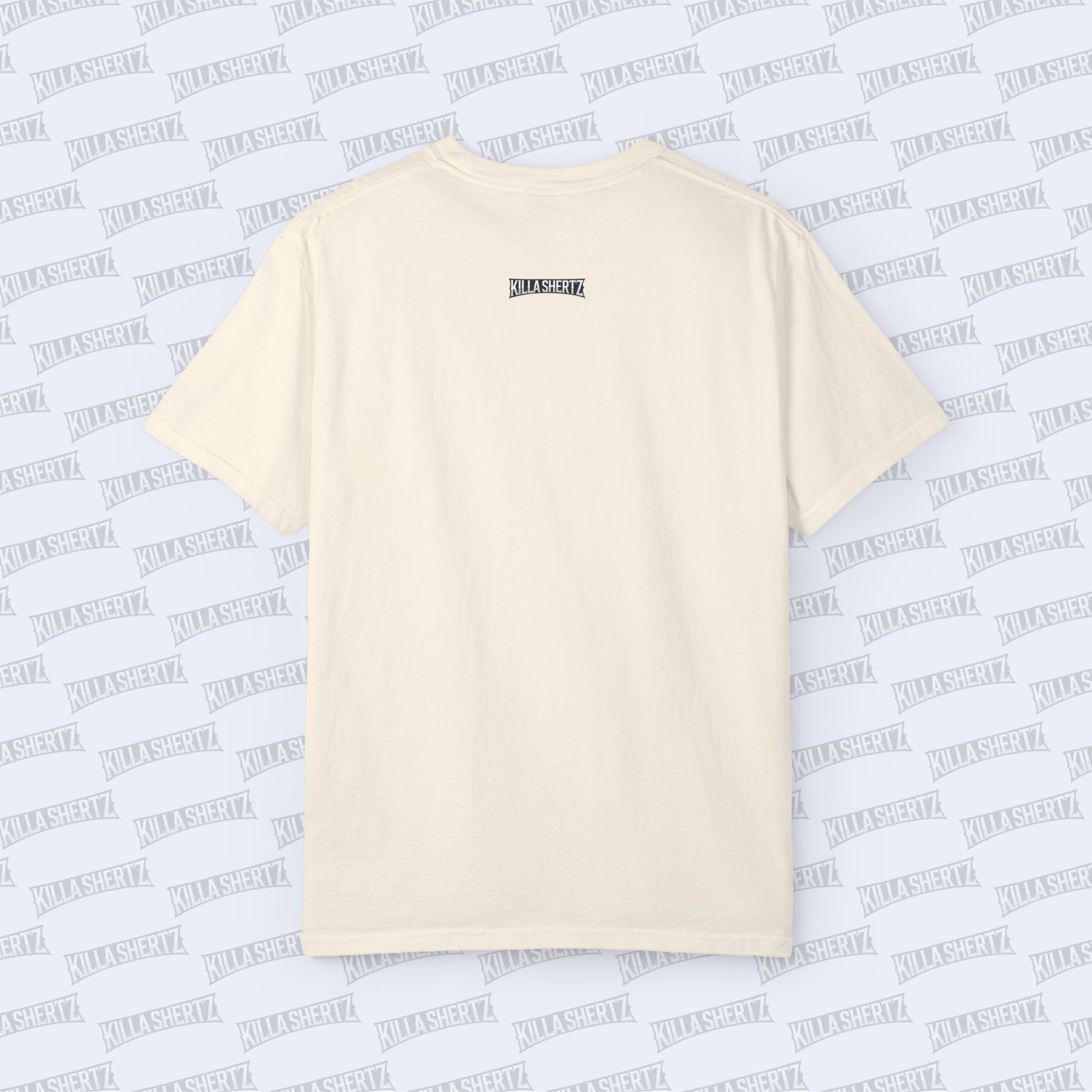 Killa Shertz Cowboy Rocky Raccoon Tee - Ivory - Back