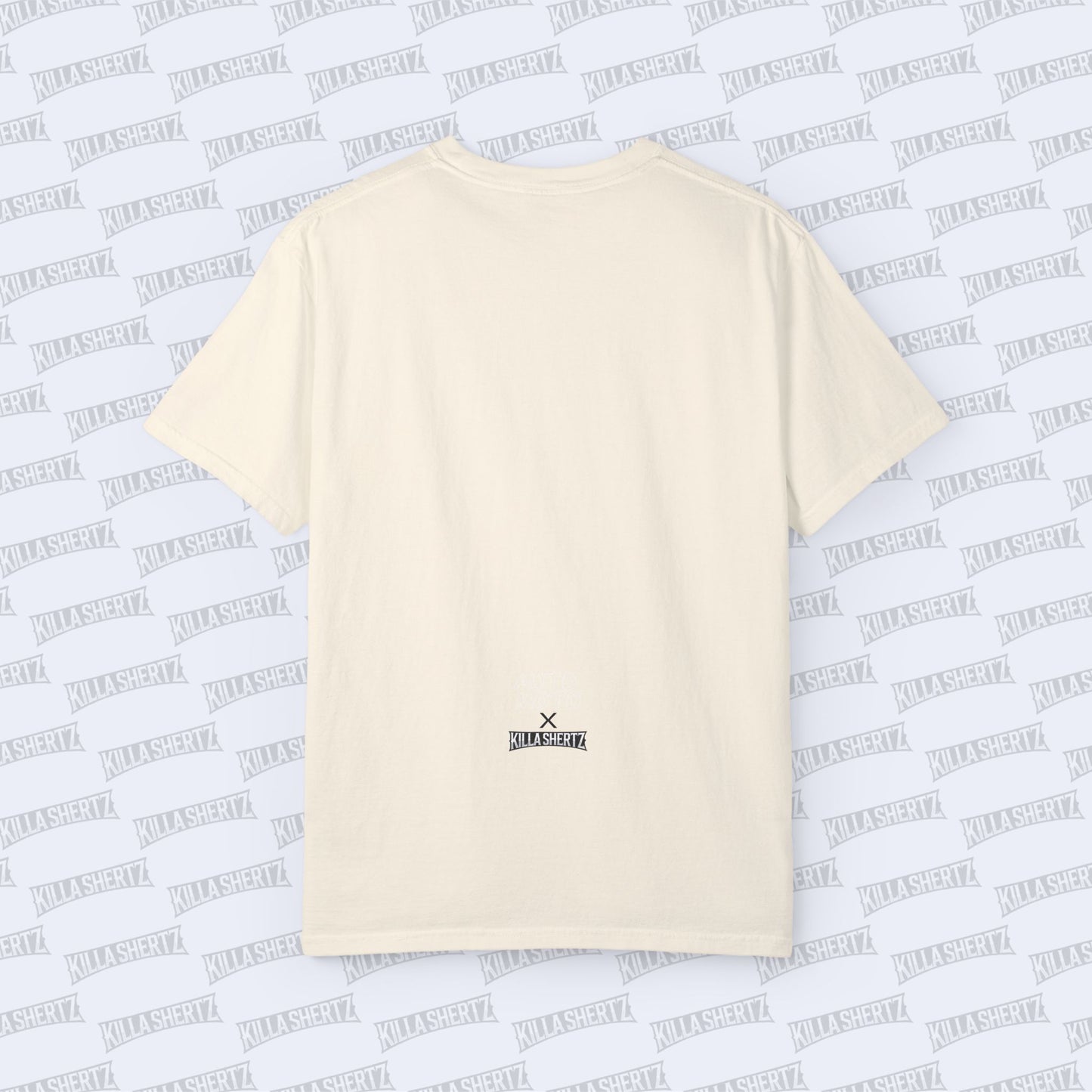 Killa Shertz x Auto Moto - Arts Collection Always Take Care of Your Ride Western Unisex Garment Dyed T-Shirt Back
