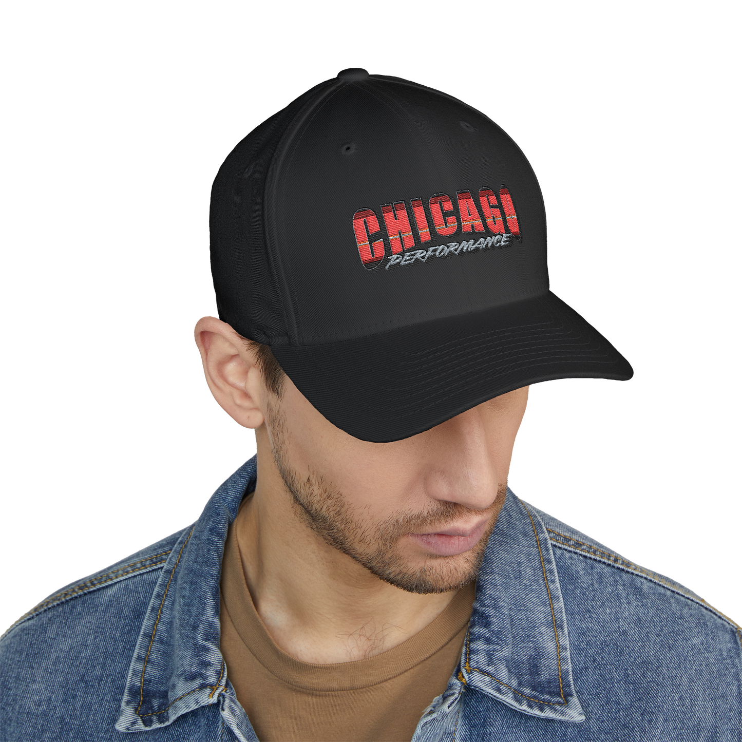 Chicago Performance Closed-Back Structured Cap (Embroidered)