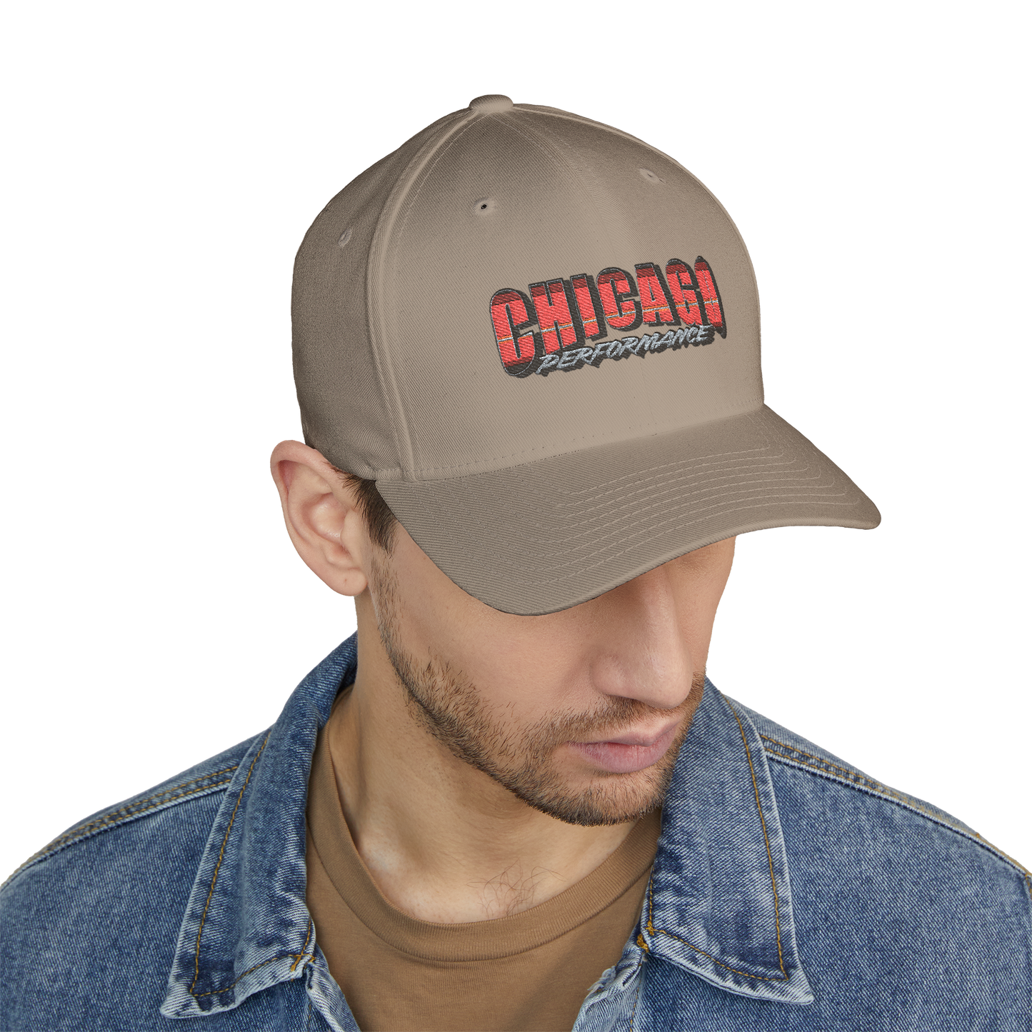 Chicago Performance Closed-Back Structured Cap (Embroidered)
